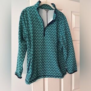 Pretty Talbots XL petite pullover with diamond pattern